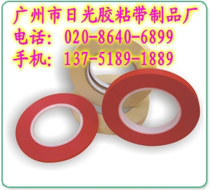以皱纹纸为基材，在其单面涂以特殊压敏胶而制成的具有保护、固定、耐热等特性的胶粘带。按粘度分为底粘，中粘，高粘。按工作温度分为底温，中温，高温。广泛用于汽车工业，家具制造，装修装饰，电子制造的喷漆、考漆过程中的表面暂时遮蔽保护和粘合定位用，并广泛用于波峰焊接过程的非焊接部分的遮蔽，无残胶。