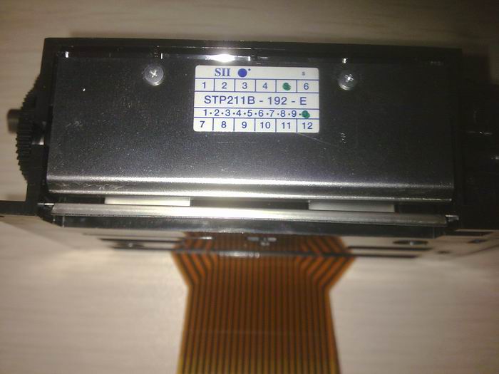 STP211B-192-E,精工打印头,精工热敏机芯,精工打印机,微型打印头,热敏机芯,圳航创8688,深圳越华921电解质分析仪