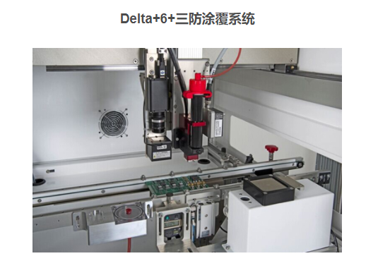 Delta 6\ ѡ����Ϳ��/�㽺ϵͳ  Delta 6��һ̨ȫ����Ƶ�������Ϳ��/�㽺ϵͳ����ѡ����Ϳ������⡢����˫��ݵ㽺Ӧ�õ������̨��Delta 6�Ƚ�������ʽ�������ƽ̨�����������߻����߲������ڱ�����ǰ����ƽ̨����ѡ������ͬʱ��Delta 6�������ӵ�и����ݵĲ���������ͨ���Ľ�����ͻ��ܵĸ�����ǿ���豸�������Ƚ��ԣ����ӷ�����롣