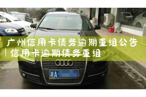 广州信用卡债务逾期重组公告
