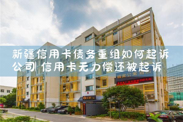 新疆信用卡债务重组如何起诉公司