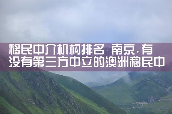移民中介机构排名 南京|专业移民公司