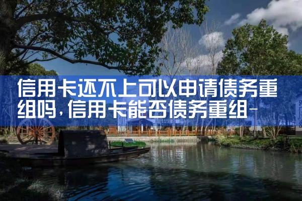 信用卡还不上可以申请债务重组吗