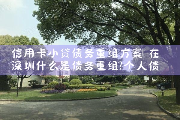 信用卡小贷债务重组方案