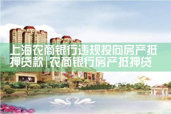 上海银行房产抵押十年能贷多少