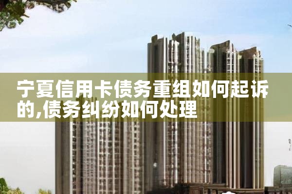 宁夏信用卡债务重组如何起诉的