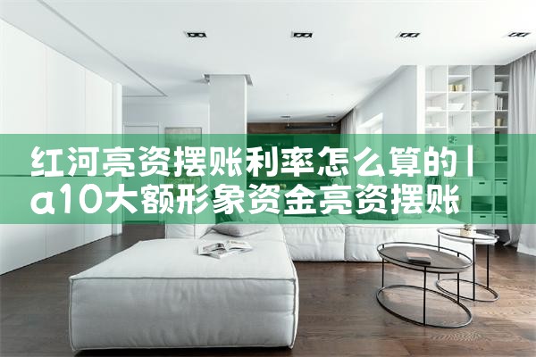 红河亮资摆账利率怎么算的